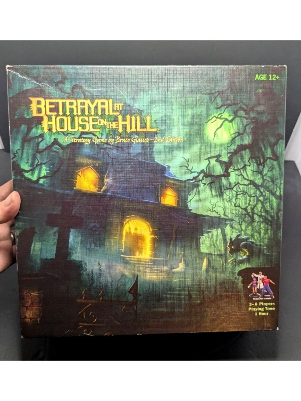 Vtg. Betrayal At House On The Hill 2nd Edition Board Game Avalon Hill Complete